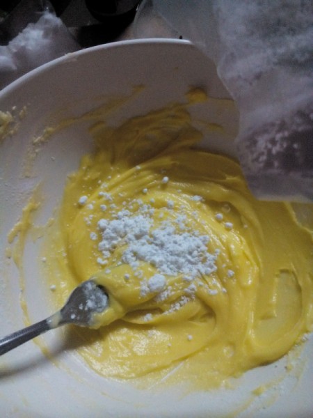 mixing butter and sugar
