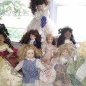 Selling Porcelain Dolls - dolls
