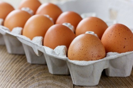 Fresh eggs from free range chickens.