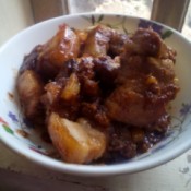 dish of Pork Binaguongan