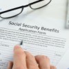 A social security benefits document.