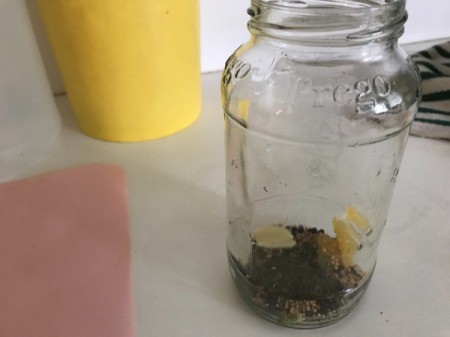 seasonings in jar