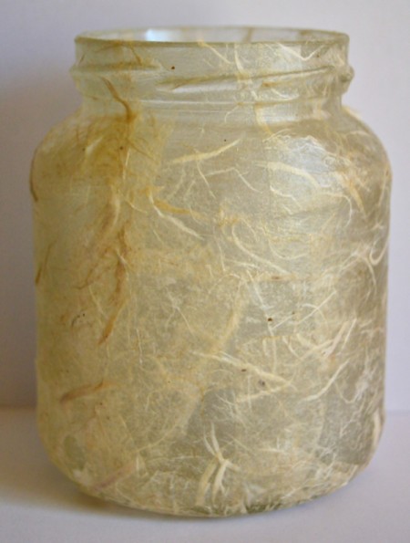 Sweet Lavender Jar Party Light - and the neck