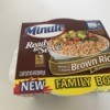 A package of Minute Ready to Serve Brown Rice.