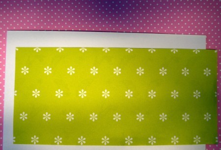 Hanging Baubles Greetings Card - cut fancy pattered paper