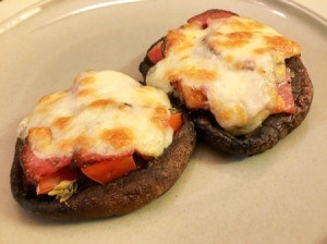 Portobello Mushroom Personal Pizzas