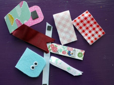 Magnetic Bookmarks - embellishments can be added, but stay away from bulky ones