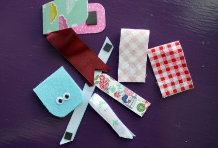 Magnetic Bookmarks - variety of completed bookmarks