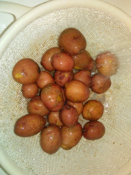 washed New Potatoes