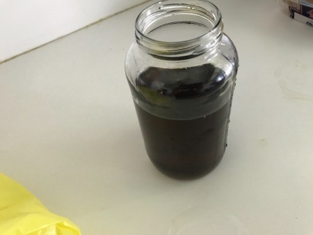 Cold Brewed Coffee in jar