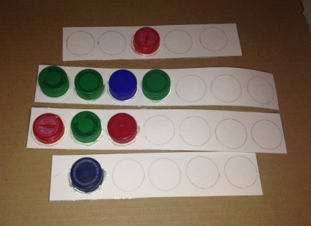 Bottlecap Pattern Strips