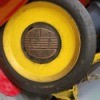 Value of Clemson Bros. Reel Mower - name emblem on wheel