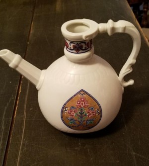 Value of Elizabeth Arden Porcelain Collectibles - decorated pitcher