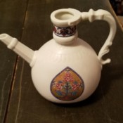 Value of Elizabeth Arden Porcelain Collectibles - decorated pitcher