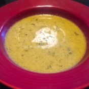 Broccoli Lemon Mint Soup