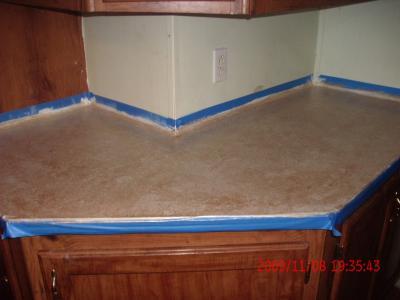 Painting Laminate Countertops