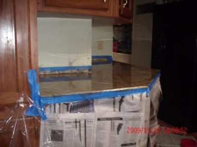 Painting Laminate Countertops