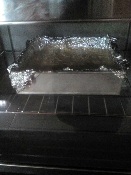 Cream Cheese Sweetheart Cake - Bake at 180C for 40 minutes.