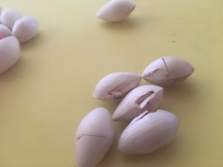 How to Prepare Ginkgo Nuts - Crack all the nuts you plan to serve.