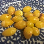 How to Prepare Ginkgo Nuts - Cooked and shelled Ginkgo nuts.