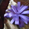 Making Pretty Paper Bows - finished bow without the center adornment