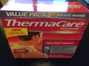 Save on ThermaCare Heat Wraps - box of wraps