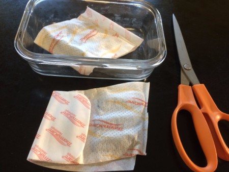 Save on ThermaCare Heat Wraps - save unused half in container