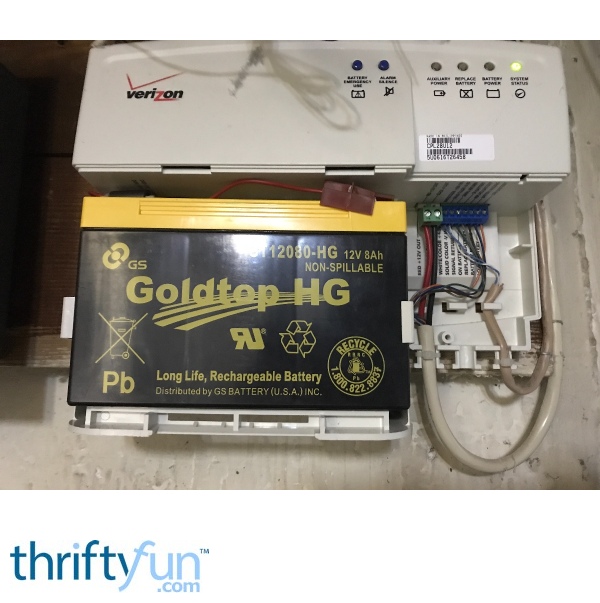 Resetting Your Backup Battery Unit ThriftyFun