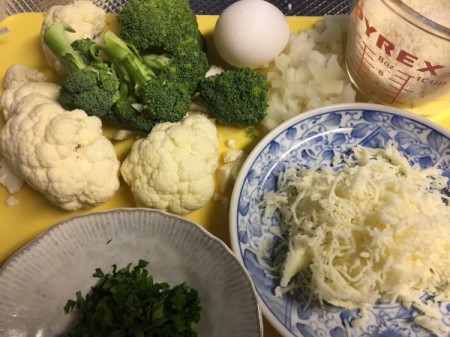 Broccoli Cauliflower Tater Tot ingredients
