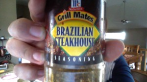 McCormick Grill Mates Brazilian Steakhouse Seasoning Recipe - bottle of the seasoning