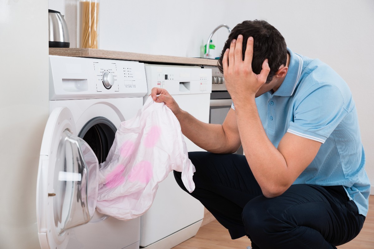 washing machine white clothes