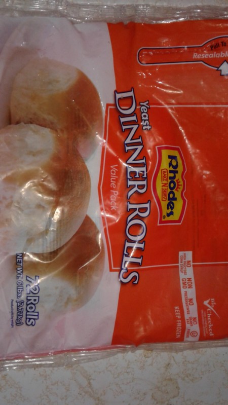 rhodes frozen dinner roll dough