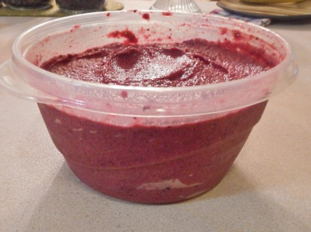 freezing Berry Lime Sorbet