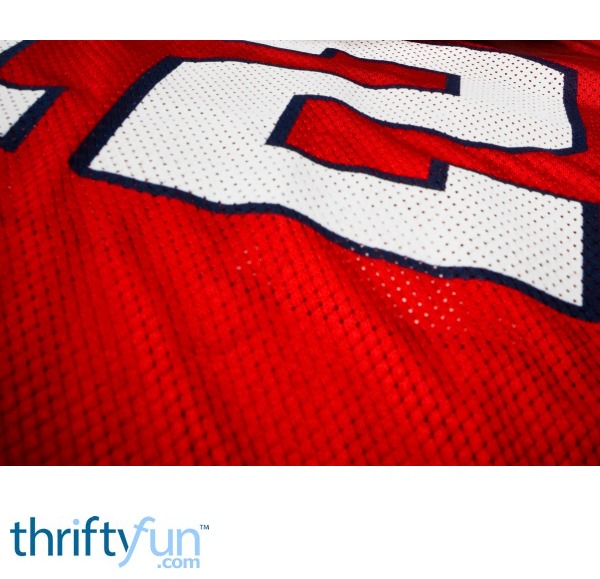 Cleaning Mold Stains on a Football Jersey ThriftyFun