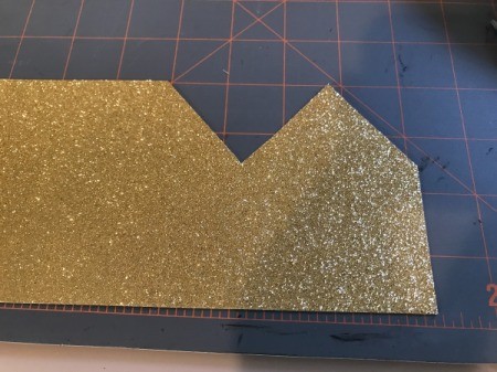 Birthday Crown - cut out triangles