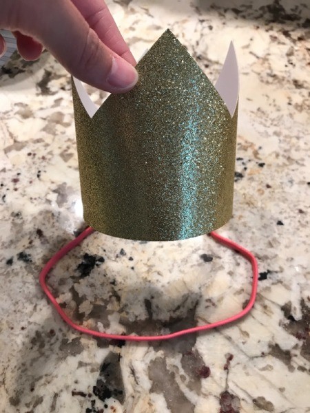 Birthday Crown - attached