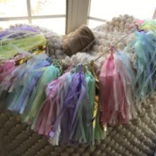Tissue Paper Tassel Garland Decor