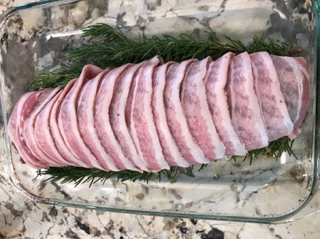Bacon Wrapped Porchetta