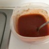 Homemade Chili Saucemixed in bowl