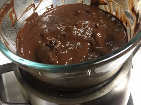 melted chocolate