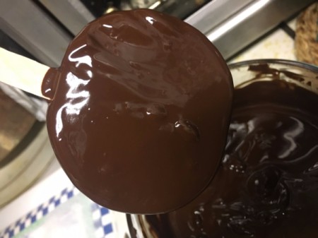 chocolate covered Apple Slice pops