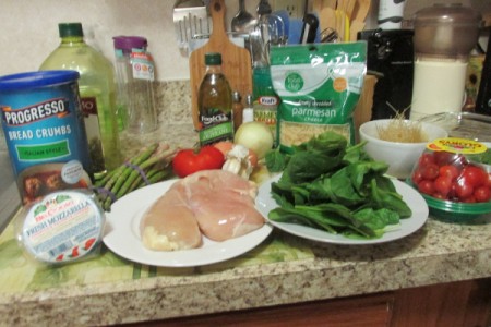 Magic Stuffed Chicken Breasts ingredients