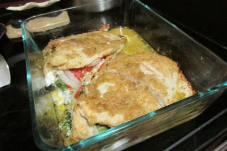 Magic Stuffed Chicken Breasts