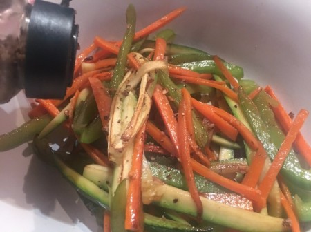 seasoning vegetables