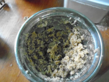 Chocolate Chips added to batter