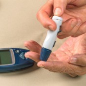 testing blood sugar