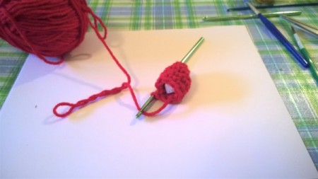 Calorie Free Crochet Cake Decoration - stuff