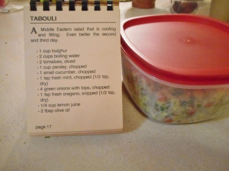 Tabbouleh original recipe