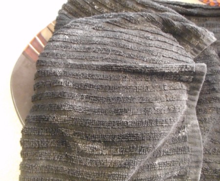towel wrapped cooked tortillas