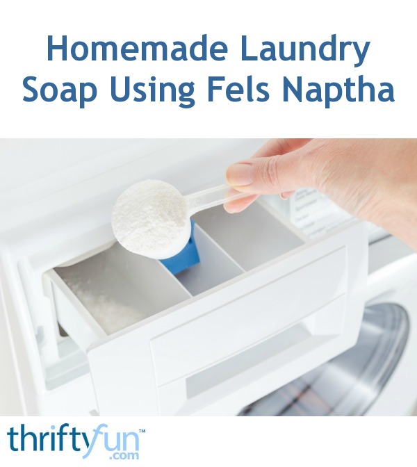 Homemade Laundry Soap Using Fels Naptha ThriftyFun